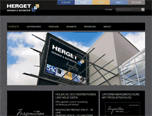 Tablet Screenshot of fliesen-herget.de